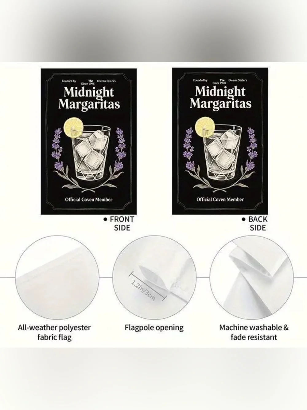 Midnight Margaritas Art Sign Practical Magic